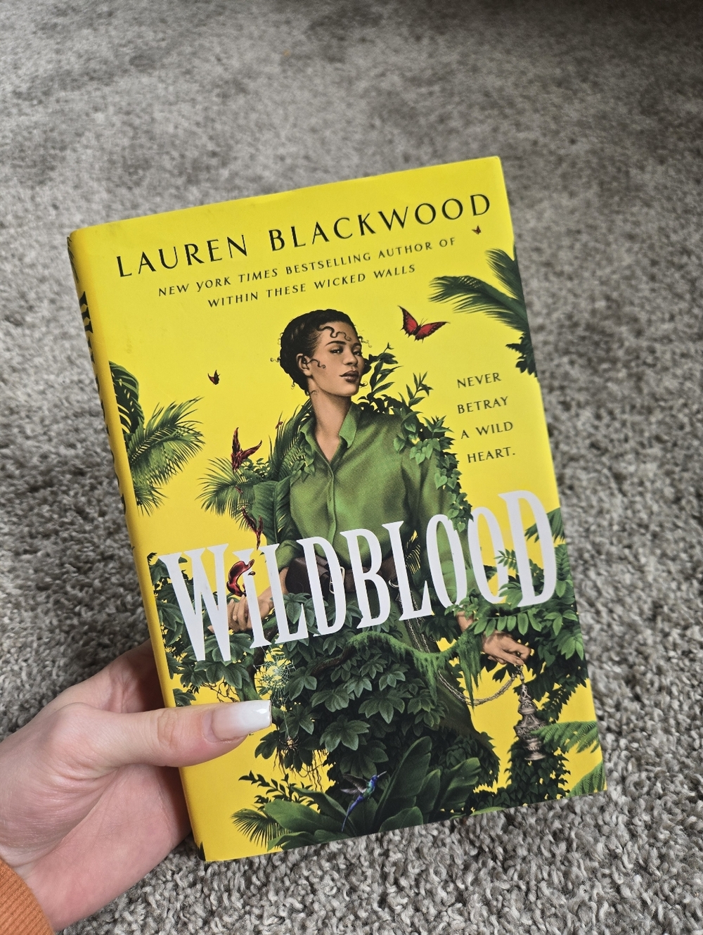 Wildblood - Lauren Blackwood Hardcover Book